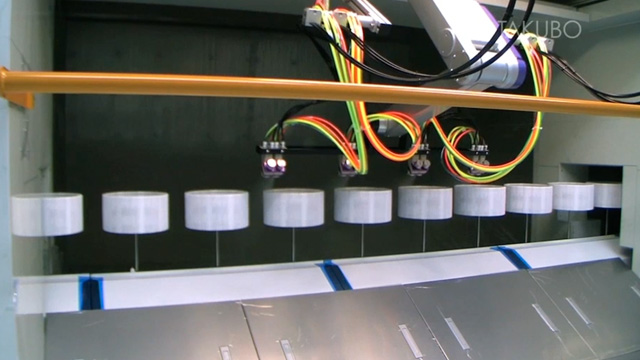 智能手機噴涂系統 4噴槍規格