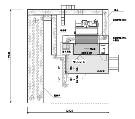 筆記本電腦噴涂系統　參考圖紙